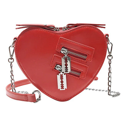 Heart Shape Crossbody Bag