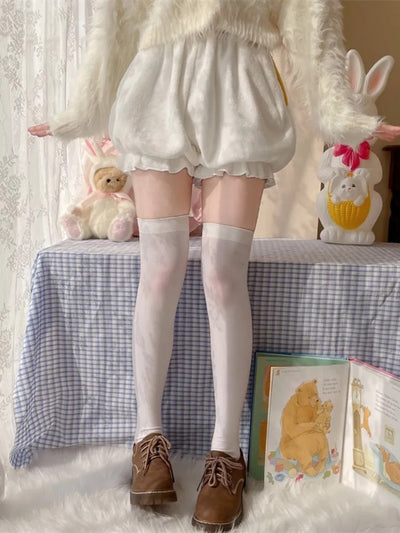 White Cat Paw Bloomers