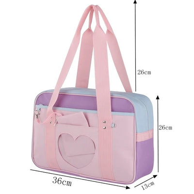 size Kawaii Girl Travel Bag