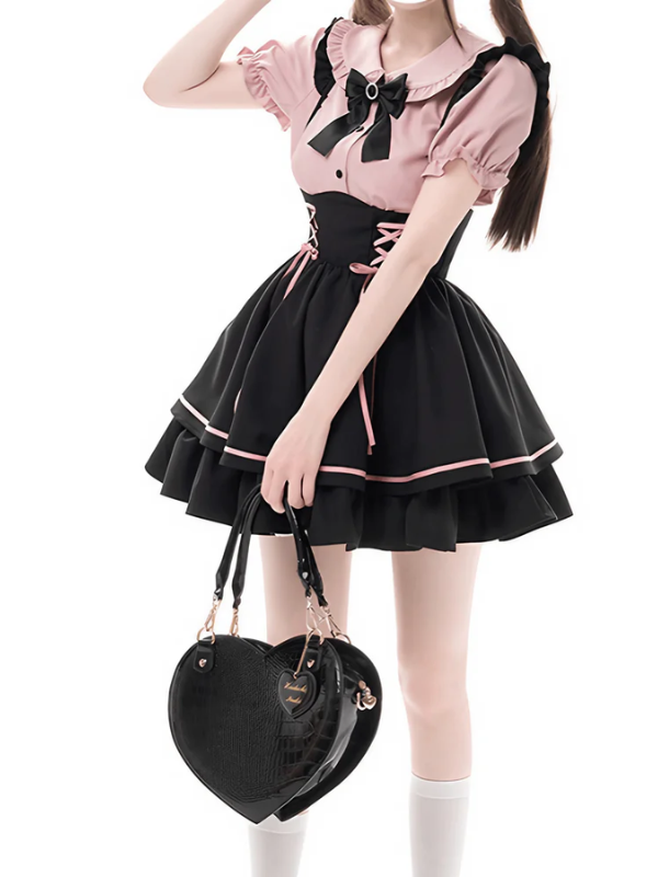 Kei Blouse and Skirt Set