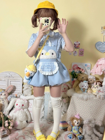 Blue Kawaii Babycore Set