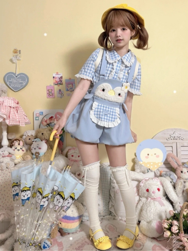 Blue Kawaii Babycore Set
