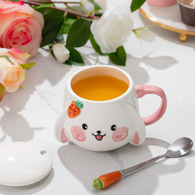 Kawaii Rabbit Mug/Spoon