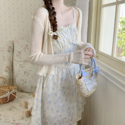 Coquette Knit Cardigan – Soft, Sweet & Elegant