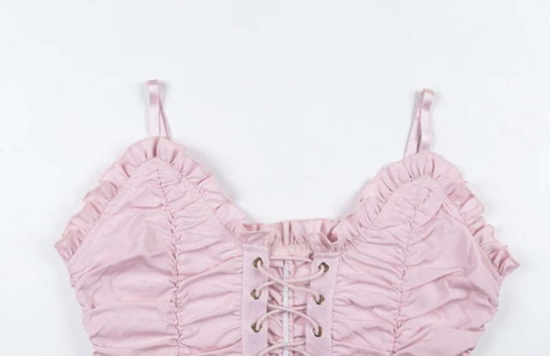 Coquette Pink Cami Top