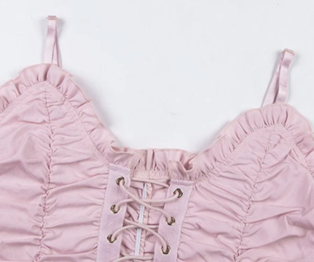 Coquette Pink Cami Top