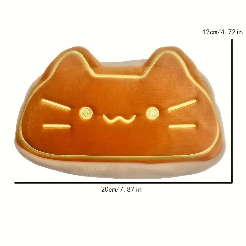 Cute Cat Pencil Case – Soft Plush Zipper Bag