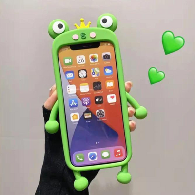 Frog King Phone Case For iPhone