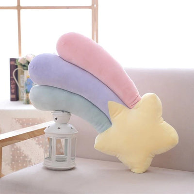 Kawaii Rainbow Seat Cushion
