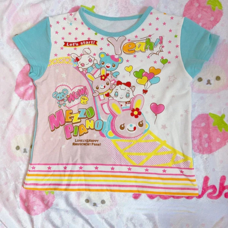 Add a sweet and vibrant touch to your look with the Kawaii Candycore Tee-perfect for Decora fashion fans!