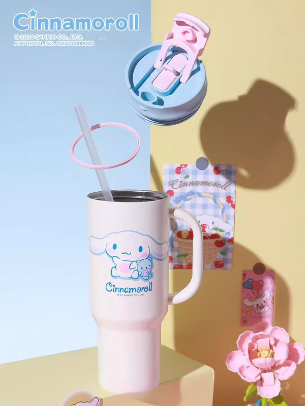 Kawaii Cartoon Water Bottle