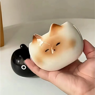 Kawaii Cat Ceramic Cup – Limited Edition