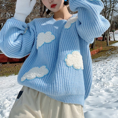 Kawaii Cloud Sweater