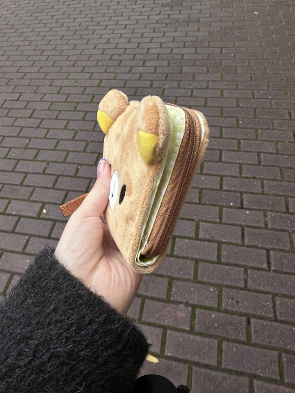 Kawaii Cute Bear-Style Coin & Card Wallet