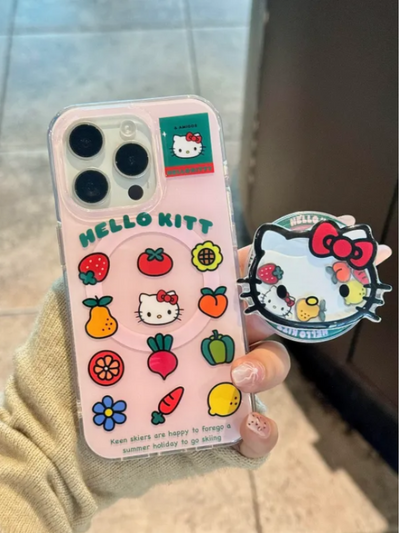 Kawaii Fruity Kitty Phone Case