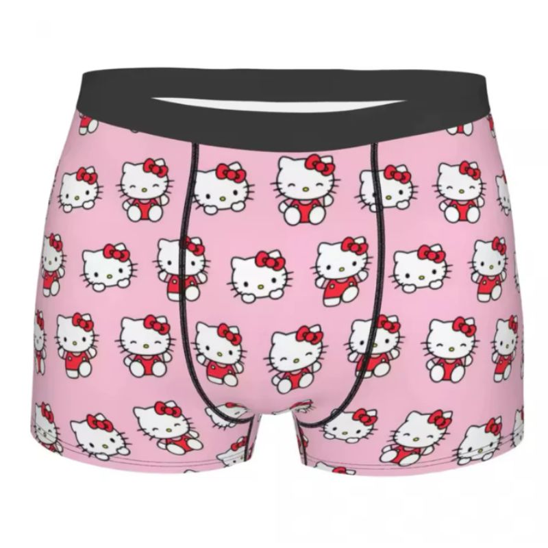 Kawaii HK Pink Underwear for Men