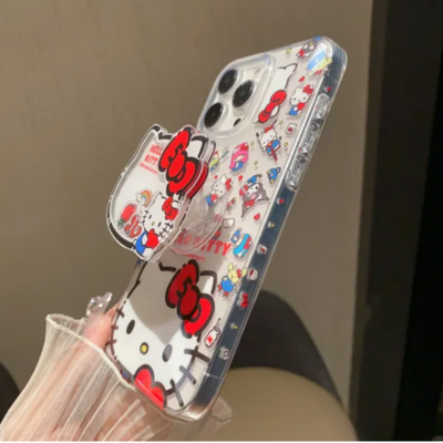 Kawaii Red Kitty Phone Case