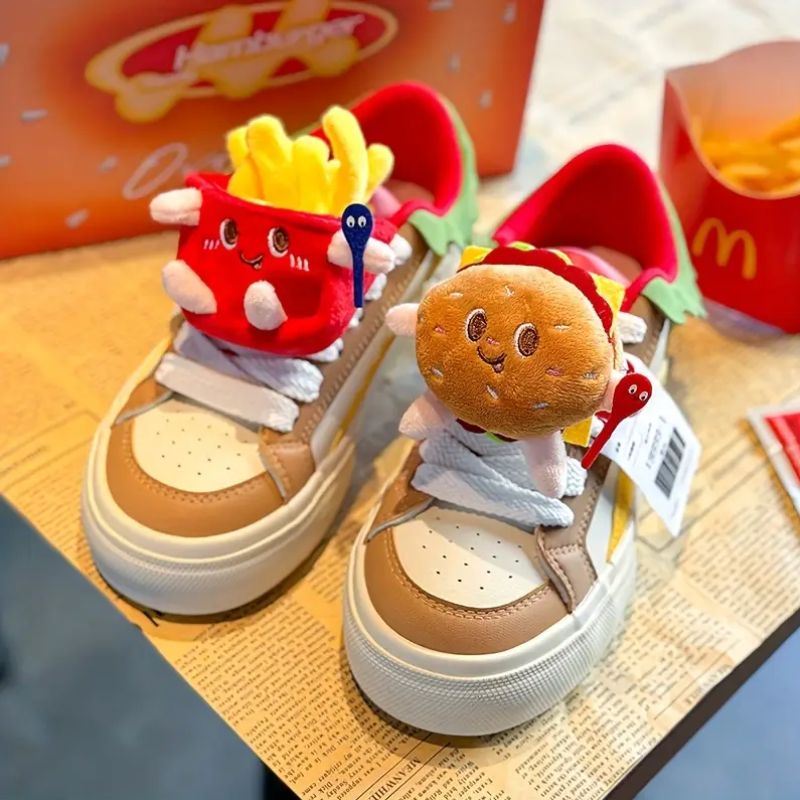 Kawaii Hamburger Sneakers