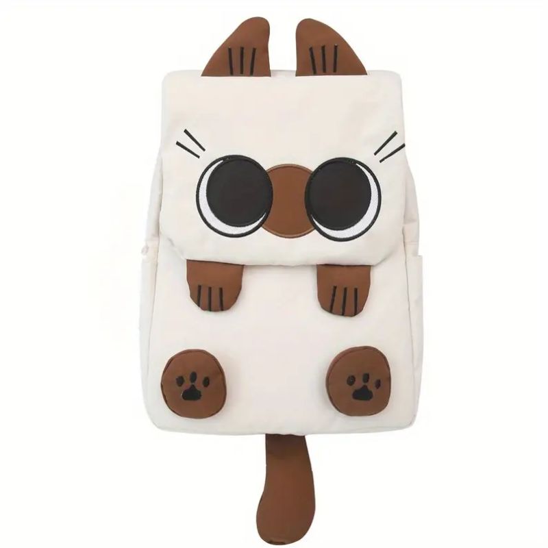 Kawaii Large Capacity Cat Design Backpack