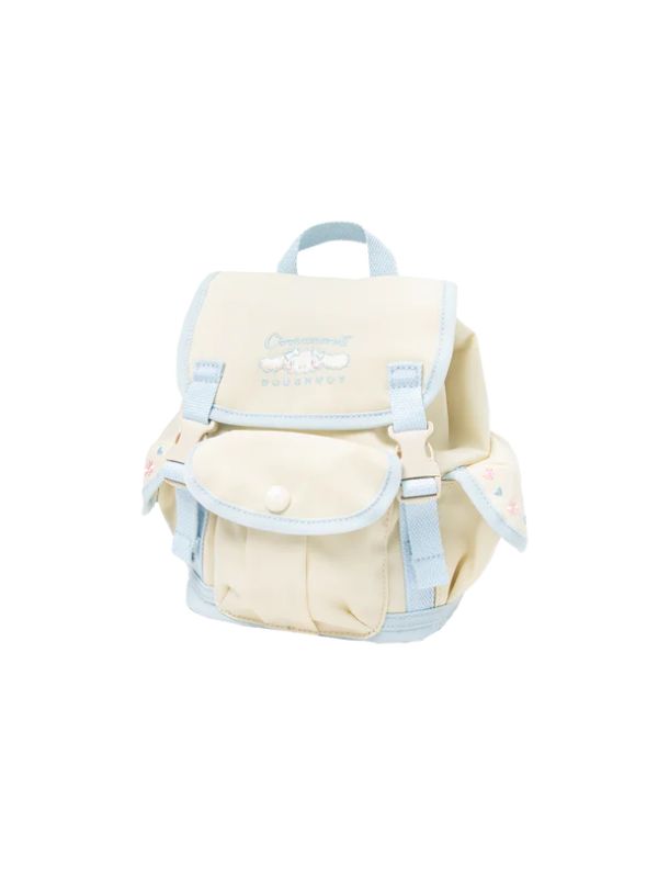 Kawaii Puppy-Inspired Nylon Backpack – Water Repellent, Vegan & Exclusive Embroidery