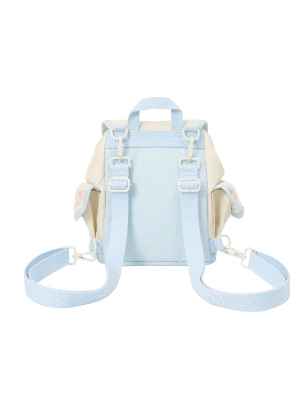 Kawaii Puppy-Inspired Nylon Backpack – Water Repellent, Vegan & Exclusive Embroidery