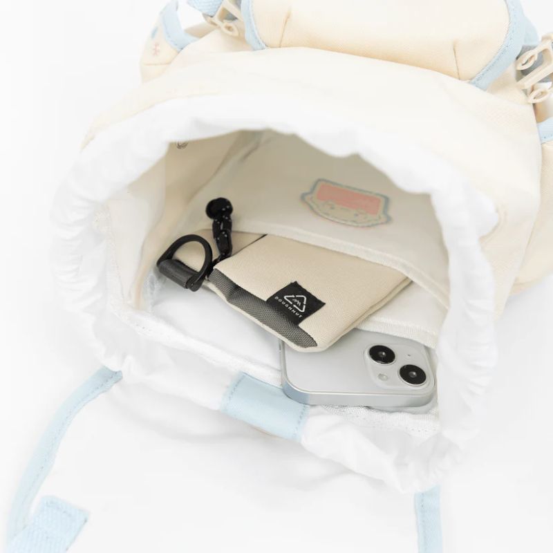 Kawaii Puppy-Inspired Nylon Backpack – Water Repellent, Vegan & Exclusive Embroidery