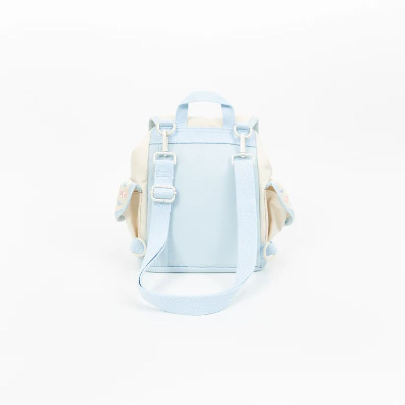 Kawaii Puppy-Inspired Nylon Backpack – Water Repellent, Vegan & Exclusive Embroidery