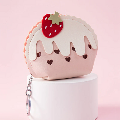 Kawaii Strawberry Milk Purse