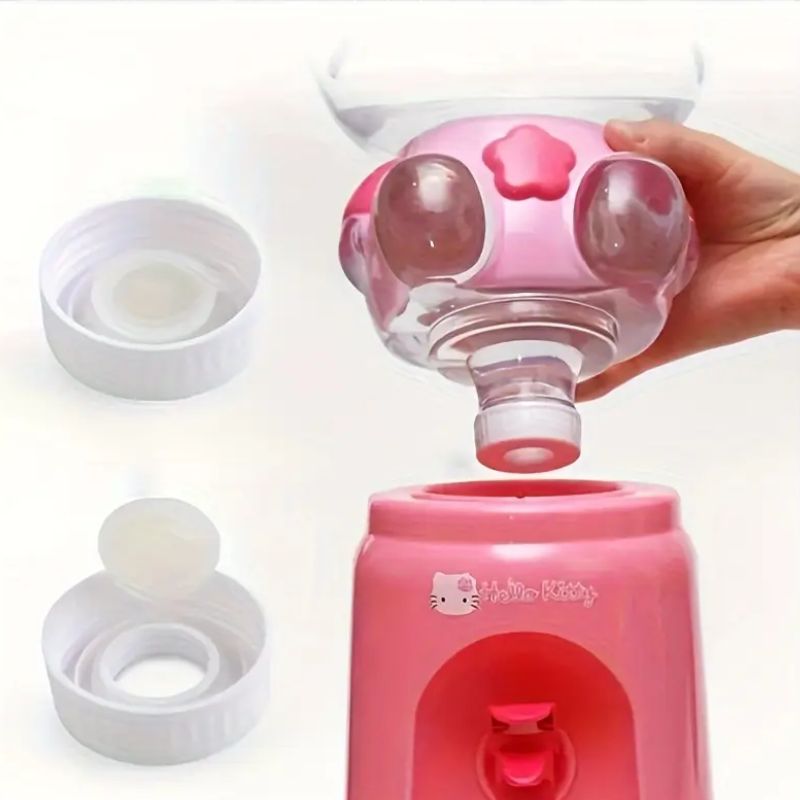 Cute desktop water dispenser light pink