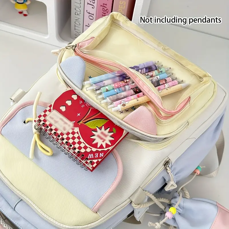 Kawaii 2-in-1 Bag Set – Backpack + Shoulder Bag