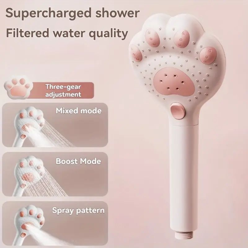 Kawaii Cat Paw Shower Head