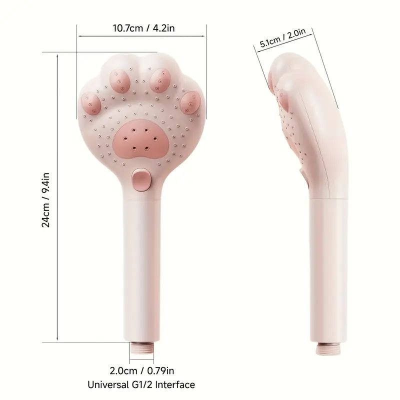 Kawaii Cat Paw Shower Head