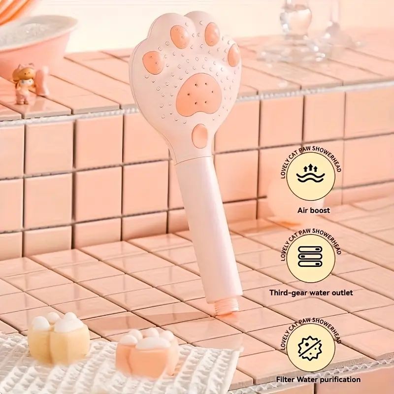 Kawaii Cat Paw Shower Head