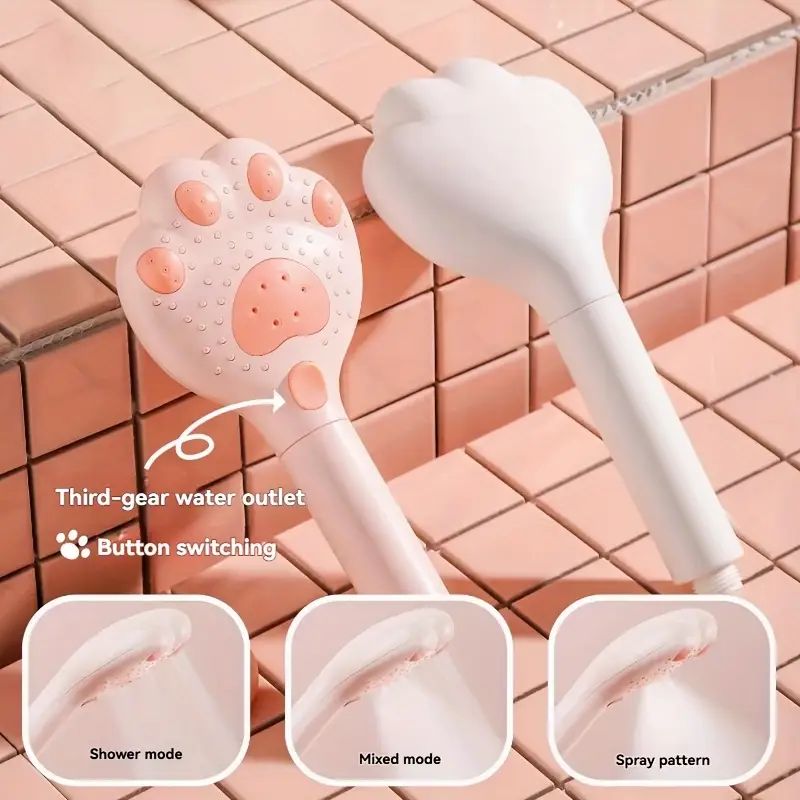 Kawaii Cat Paw Shower Head