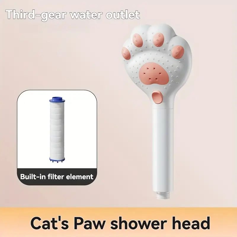 Kawaii Cat Paw Shower Head