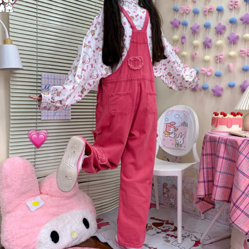 Kawaii Girls Overalls/Trousers