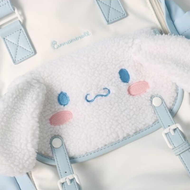 Kawaii Puppy-Inspired School Backpack
