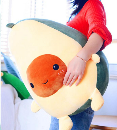 Kawaii Avocado Pillow