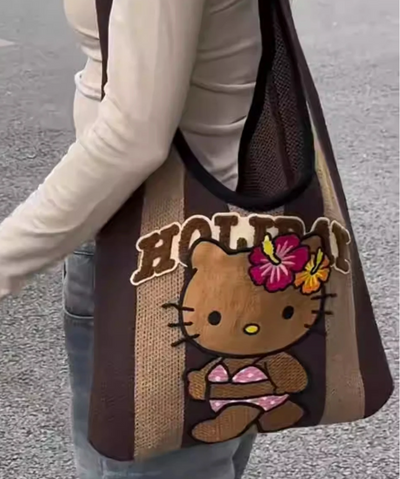 Kitty Knitted Bag