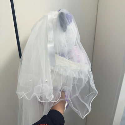 Kuro Purple Rose Bridal Bouquet – Perfect Wedding or Gift