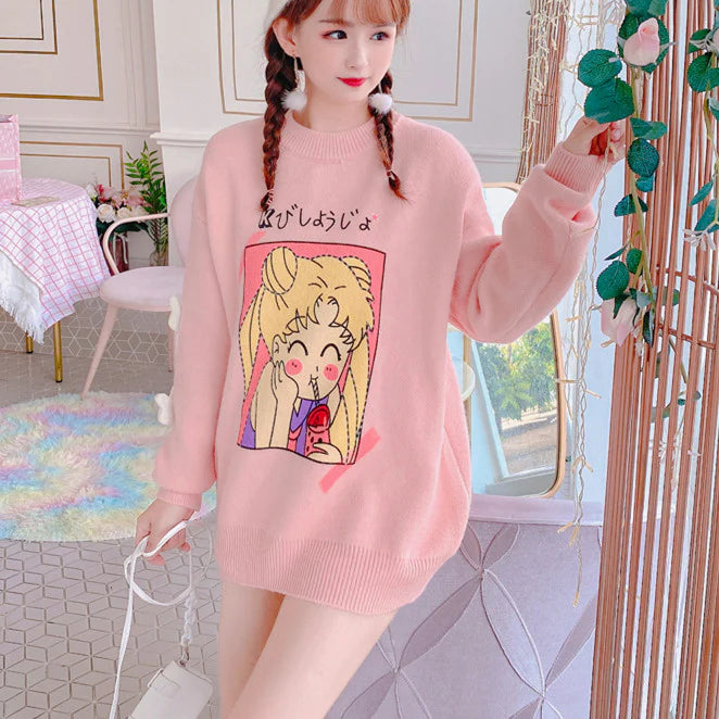 Cute Sailor moon Sweater