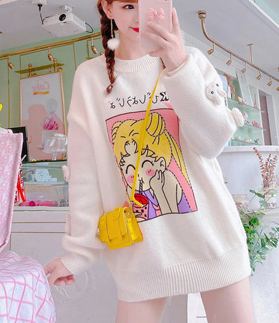 Cute Sailor moon Sweater