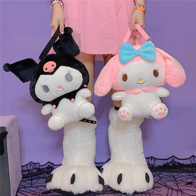 Kawaii Cartoon Plush Backpack