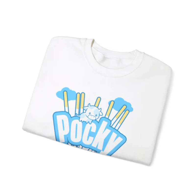 Pocky Sweatshirt White Milk