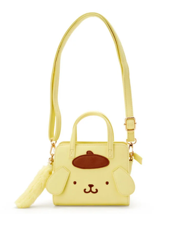 Pompom Kawaii Crossbody Bag