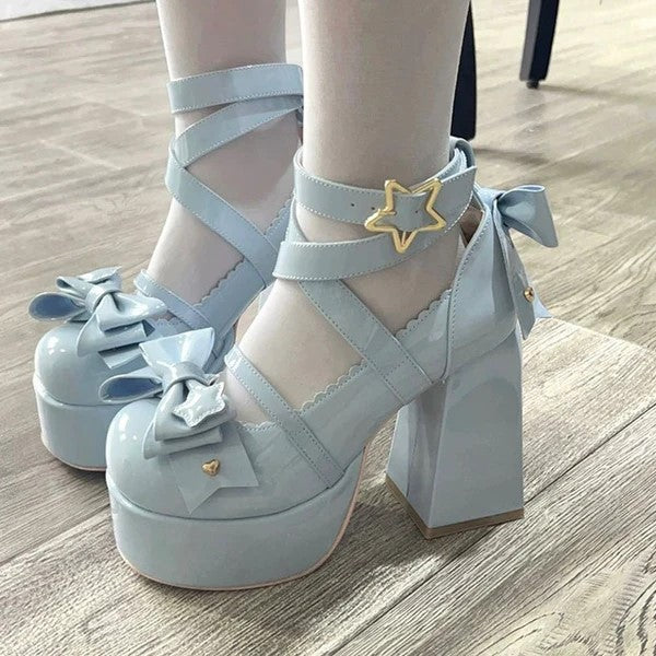 Lolita Shoes Star Closure