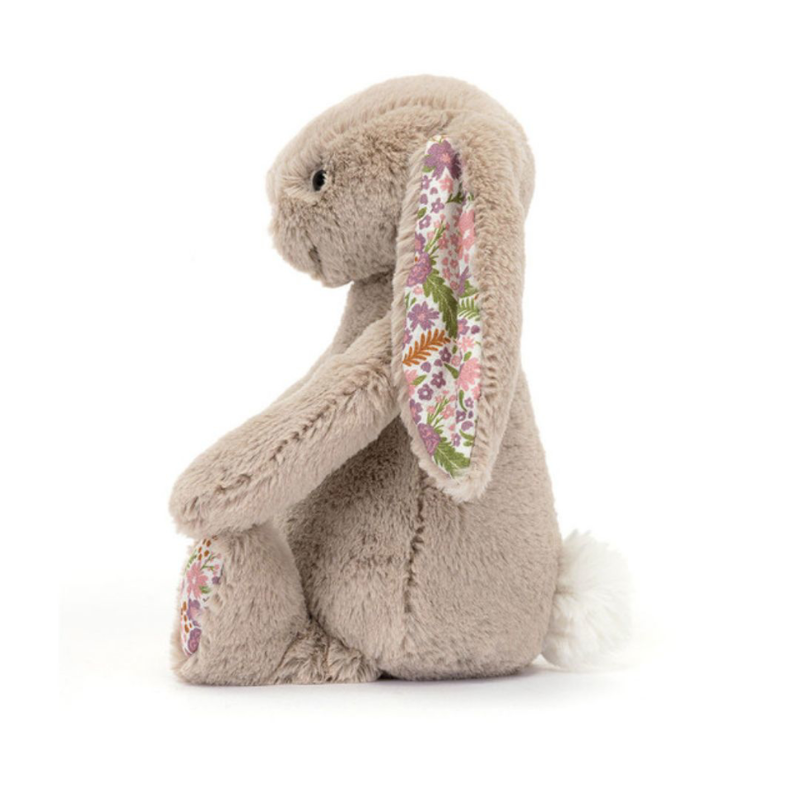 Soft Plush Bunny – Blossom Beige Petal (30cm)