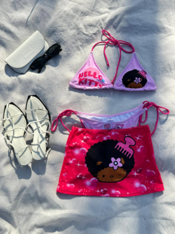 Sweet Kitty Vibes Bikini Set