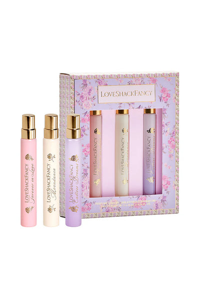 Perfume Library Travel Spray Gift Set – 3 × 10 mL