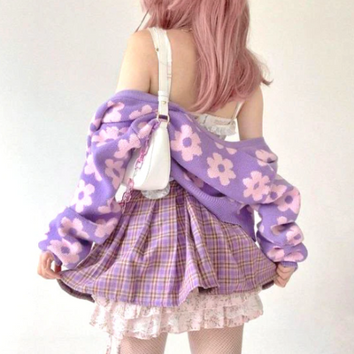 Vintage Flower Cardigan